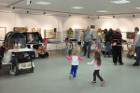 Die Showhalle war eine Galerie