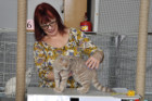Ronja bei Tica Richterin Jane Allen aus England