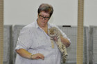 Ronja bei Tica Richterin Phillipa Holmes aus England