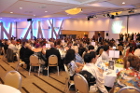 Am Abendbanquett findet die internationale Preisverleihung statt. Es befindet sich das Who ist Who der Katzenszene am Banquett