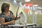 Mary Rose und Tica Richterin Delsa Rudge aus England