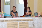 Eine Tierschutzorganisation SOS Katzen ist auch bei uns vertreten gewesen