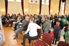 Die Besucher waren begeistert über die Präsentationen der Katzen