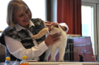 Mary Rose bei Tica Richterin Pamela Barrett ( USA )