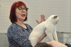 Oscar bei Tica Richterin Jane Allen aus England