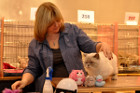 Oscar bei Tica Richterin Delsa Rudge aus England