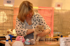 Ronja mit Tica Richterin Delsa Rudge aus England